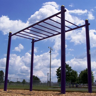 Outdoor Fitness Exercise Equipment Park Trail Course Burlington North Carolina NC